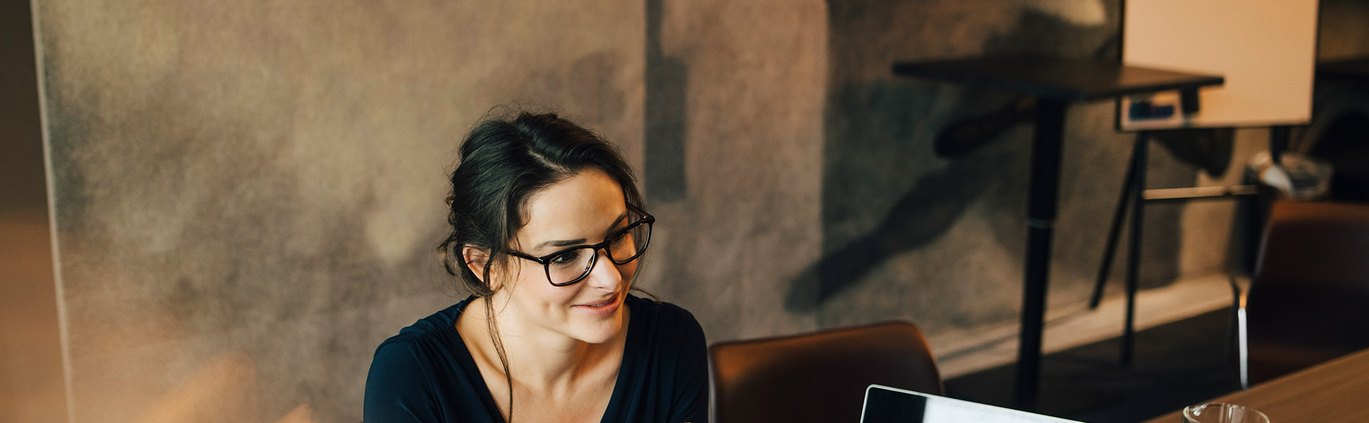 Woman in meeting
