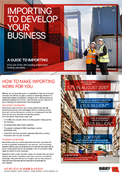 Importing to develop your business