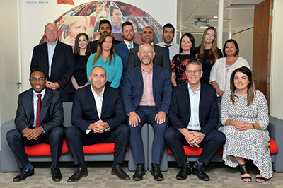 Bibby team at Birmingham office