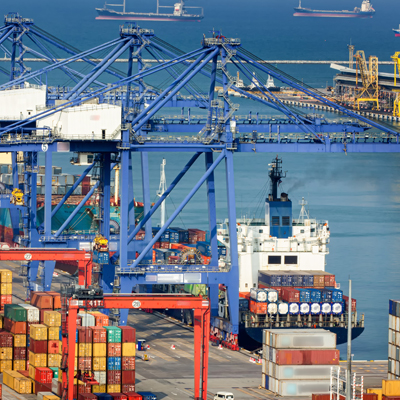 Shipping dock