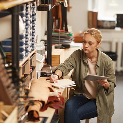 Independent business woman