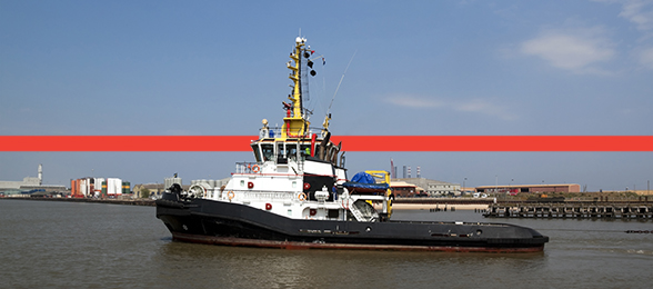 Image of boat in dockyard